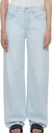 Closed Nikka Wide Leg Jeans In Light Blue