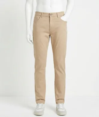 Faherty Mens Movement 5-Pocket Pant In Island West Khaki