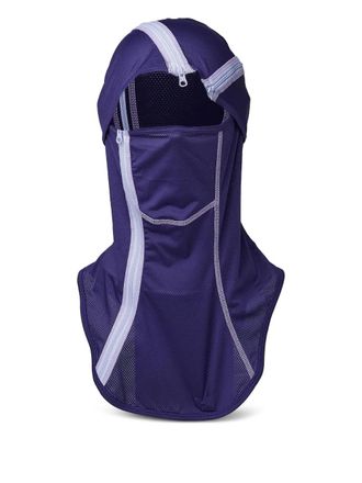 Post Archive Faction (PAF) mesh balaclava - men - Polyester/Elastane - One Size - Purple