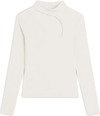 Freddy Maglia manica lunga in costina slim fit e dettaglio cut-out