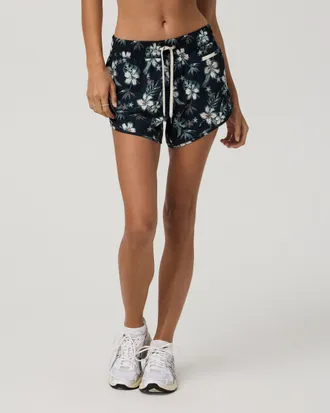 Vuori Clothing Clementine 2.0 Shorts 4 | Ink Bloom Current | XS, Size Extra Small
