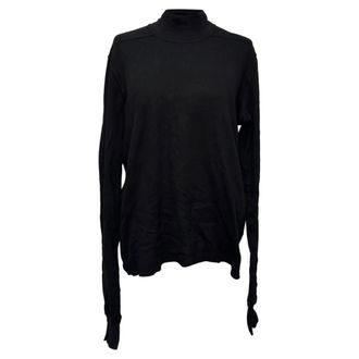 Rick Owens coltrui van zwart katoen