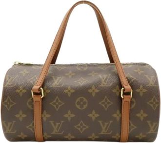 Louis Vuitton Pre-owned Handbags, female, Brown, Size: ONE SIZE Pre-owned Canvas Handbag