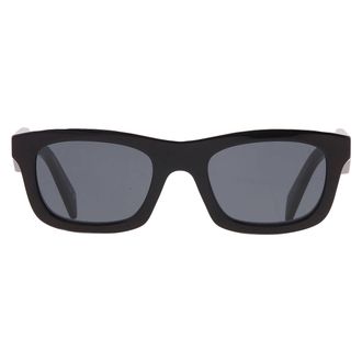 Prada Grey Rectangular Ladies Sunglasses PR C06S 16K70B 50