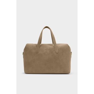 Katie Loxton Milan Suedette Cabin Bag in Taupe at Nordstrom