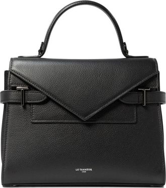Le Tanneur Emilie Medium Handtas - Dames - Handtassen - Zwart - ONE Size - Leer - Tassen