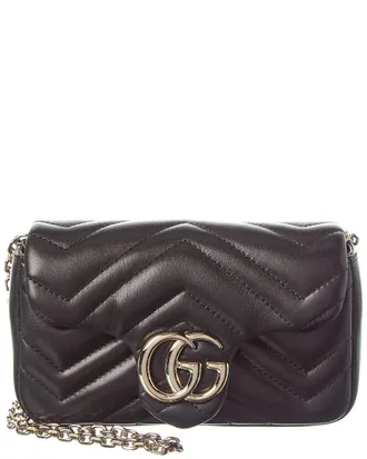 Gucci Gg Marmont Mini Leather Shoulder Bag
