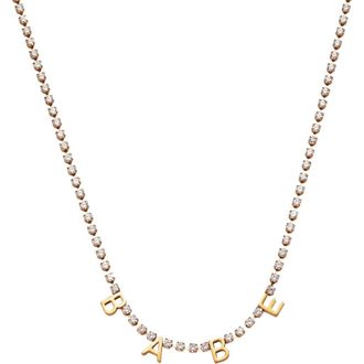 Alex and Ani Babe Tennis Chain Necklace in Gold at Nordstrom