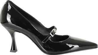 Giampaolo Viozzi Stijlvolle Vernice Schoenen - Dames - Pumps - Zwart - 36 EU - Leer - Schoenen