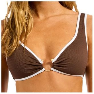 Seafolly Beach Bound Ring Front Tank Bikini-Top f&uuml;r Damen | orange