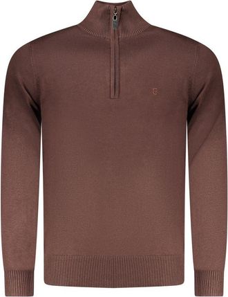 Coveri Moving Marrone Viscose Heren Trui