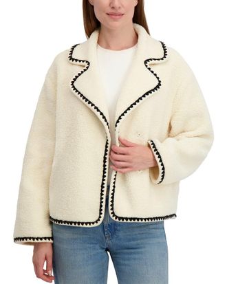 Shelli Segal Laundry By Shelli Segal Boxy Blanket Coat