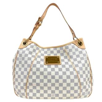 Louis Vuitton Pre-owned Shoulder Bags, female, Gray, Size: ONE SIZE Pre-owned Galliera PM Shoulder Bag