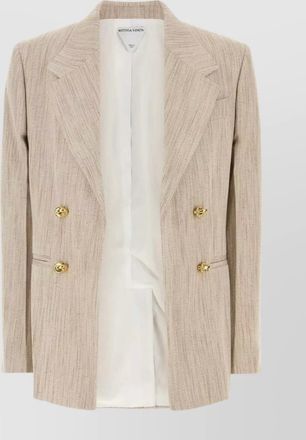 Bottega Veneta silk blend blazer