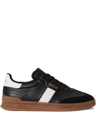 Polo Ralph Lauren Sneakers Heritage Aera in pelle scamosciata - Nero