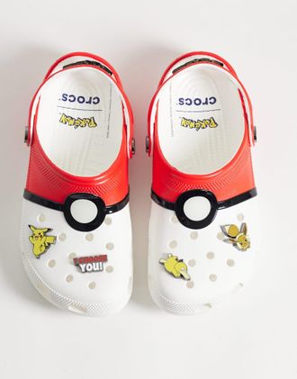 Crocs Pokemon Poke Ball Classic Clogs-Multi