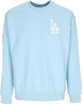 New Era Dodgers Lichtgewicht Crewneck Sweatshirt - Heren - Sweatshirts - Blauw - XL - Katoen - Hoodies & sweatvesten