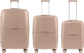 Champs Luggage Aura Expandable 3Pc Trolley Set
