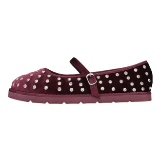 La Carrie Schoenen, Dames, Rood, 39 EU, la carrie Platte schoenen