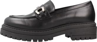 Nero Giardini Guanto Loafer - Dames - Loafers - Zwart - 39 EU - Leer - Schoenen