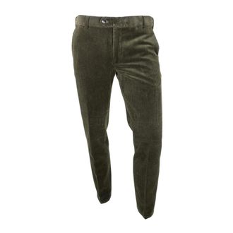 Meyer Chinos, male, Green, Size: W42 L32 Velvet Trousers Roma