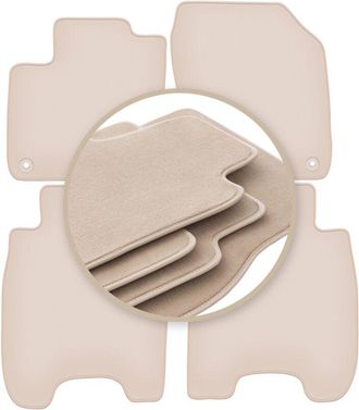 OEM Alfombrillas Premium Beige Para: Honda Civic Ix Hatchback 2012
