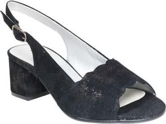 David Tate Dale Slingback Sandal in Black at Nordstrom, Size 10.5