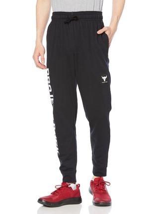 Under Armour Mens PR Terry Jogger Black/White XXL