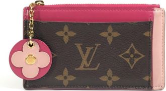 Louis Vuitton Brown Monogram Pink Monogram Coin Purse/Coin Case (Pre-Owned)
