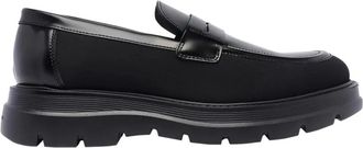 Stuart Weitzman Penny LFE Mocassin - Heren - Loafers - Zwart - 42 1/2 EU - Leer - Schoenen
