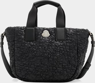 Moncler Mini Caradoc Textured Tote Bag