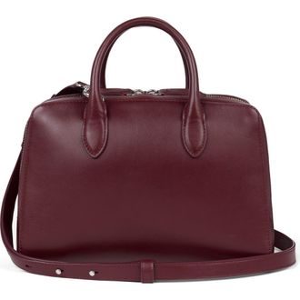 WE-AR4 The Ivy 26 Leather Satchel in Oxblood at Nordstrom
