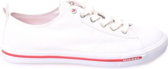 Diesel Mens Diesel S-Athos Low Trainers in White
