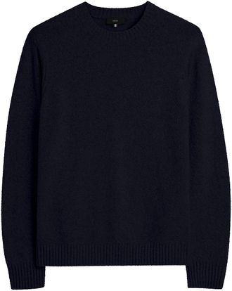 Cinque Rundhalspullover CINQUE CIZAC, Herren, Gr. 3XL, blau (dunkelblau), Strick, Obermaterial: 80% Baumwolle, 16% Polyamid, 4% Elasthan, unifarben, slim fit