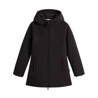 Woolrich Jassen, Dames, Zwart, XS, Parkas