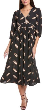 BA&SH Cassiopee Midi Dress