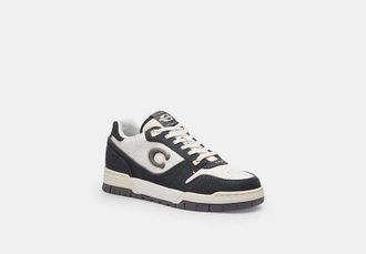 Coach Womens Soho Sneaker in Grey, Size 6.5