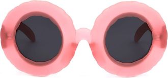 Linda Farrow JEREMY SCOTT JSPOOL C4 Mens Sunglasses Pink Size 48