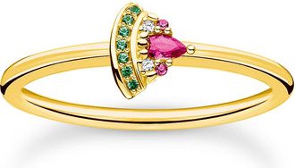 Thomas Sabo Womens Women´s Ring Watermelon Gold - Size S