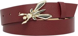 Patrizia Pepe Cintur&oacute;n con Hebilla Fly - Accessories - Mujer - Marr&oacute;n - XS