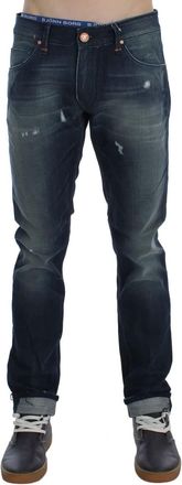Acht Wash Cotton Slim Fit Mens Jeans