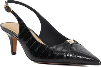 Dune London Womens Ladies Distinctive - Leather Sling-Backs - Black - Size UK 5