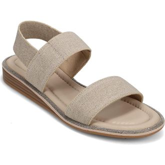 Vaneli Bordy Slingback Sandal in Natural at Nordstrom, Size 7.5
