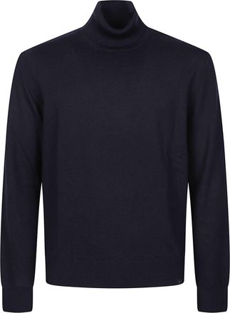 Fay Fitted Fine-Knit Virgin Wool Turtleneck Sweater