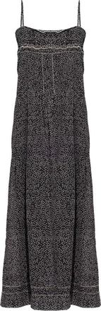 Isabel Marant Dames, Jurken, Zwart, Maat: XS Katoen
