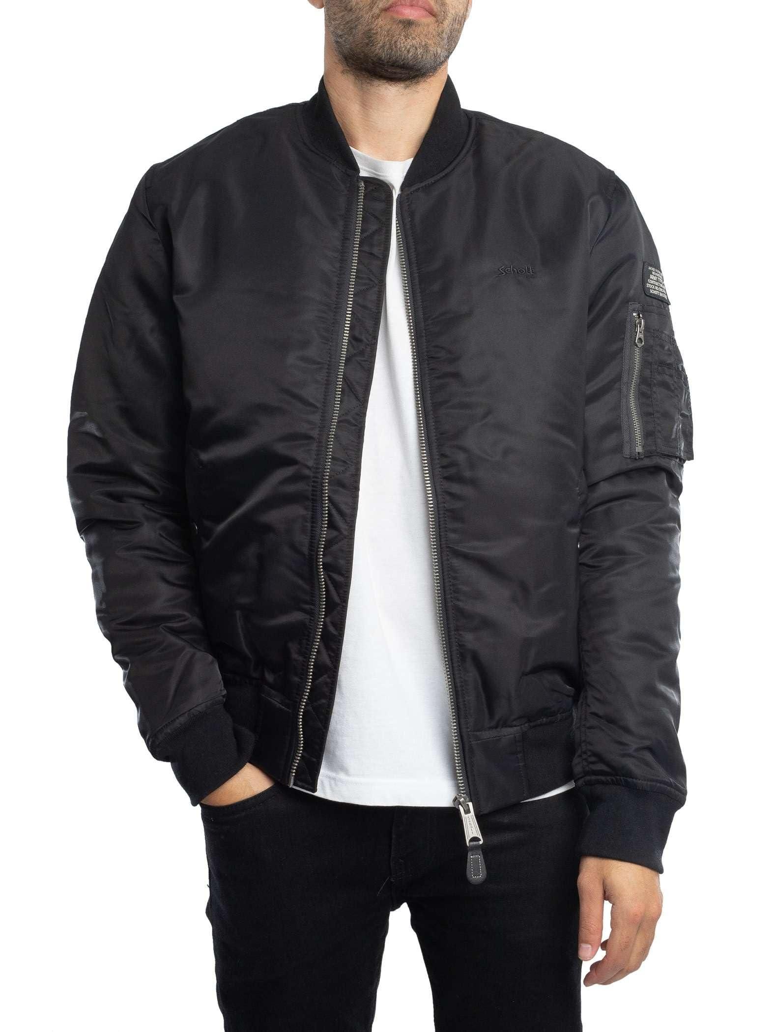 Amazon Bomberjacke Herren Xl Schott NYC Bomberjacken Für Herren