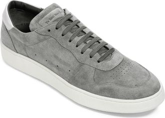 To Boot New York Middleton Suede Low Top Sneaker in Grey at Nordstrom, Size 10.5