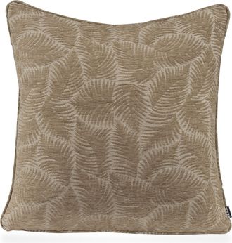 H.O.C.K. Dekokissen »Nelly« mit Blätter-Muster, Kissenhülle mit Füllung, 1 Stück