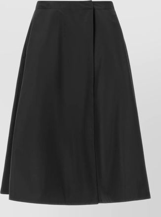 Moncler padded midi a-line skirt