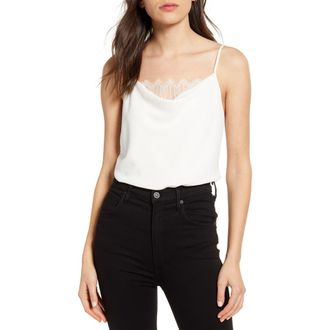 Bailey 44 Meghan Cowl Neck Bodysuit in Eggshell at Nordstrom, Size X-Small